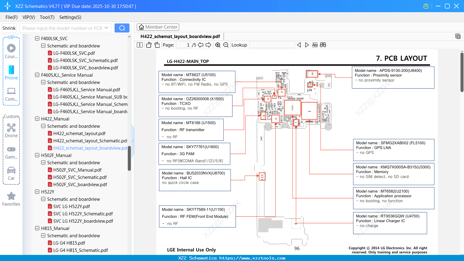 LG H422_schemat_layout_boardview